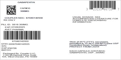 Label (Gabapentin 300mg)
